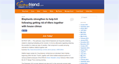 Desktop Screenshot of blog.anotherfriend.com