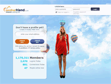 Tablet Screenshot of anotherfriend.com
